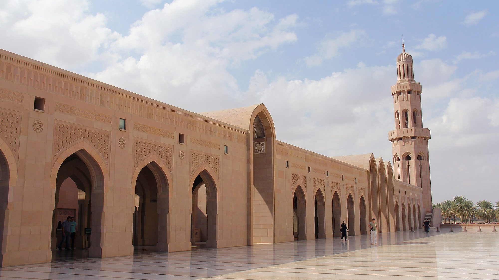 Oman Muscat Sultan Qaboos Grand Mosque